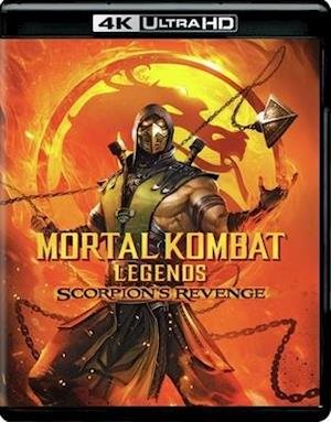 Cover for Mortal Kombat Legends: Scorpion's Revenge (4K UHD Blu-ray) (2020)