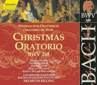 Cover for Bach · Bach-Collegium / Helmuth Rilling - Christmas Oratorio (Bwv 248) (CD) (2000)