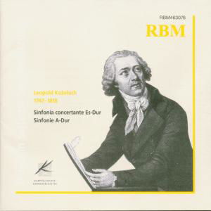 Sinfonia Concertante - Kozeluch - Musique - RBM - 4015245630765 - 2012