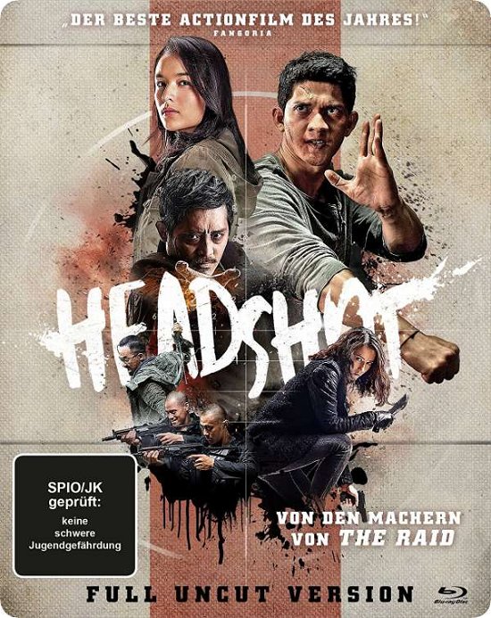 Cover for Headshot (steelbook) (blu-ray) (Blu-ray) (2017)