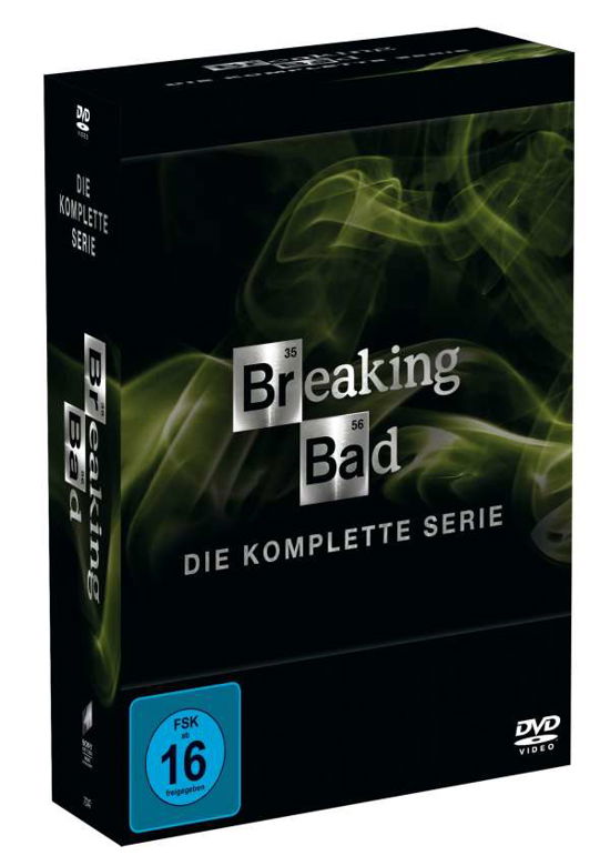 Cover for Breaking Bad (Komplette Serie) (DVD) (2015)
