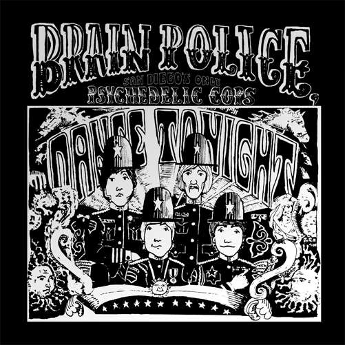 Cover for Brain Police (LP) (2012)