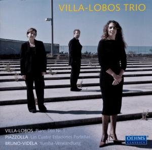 Cover for Villa-lobos / Piazzolla / Bruno-videla · Villa-lobos Trio Play Villa-lobos &amp; Piazzolla (CD) (2011)