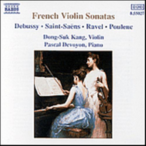 French Violin Sonatas - Kang,d.-s. / Devoyon,p. - Musik - Naxos - 4891030502765 - 21 mars 1991