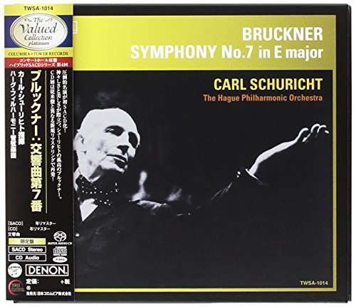 Bruckner: Symphony No.7 - Carl Schuricht - Musik - TOWER - 4988001792765 - 25. august 2022