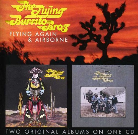 Cover for Flying Burrito Bros · Flying Again/ Airborne (CD) (2010)