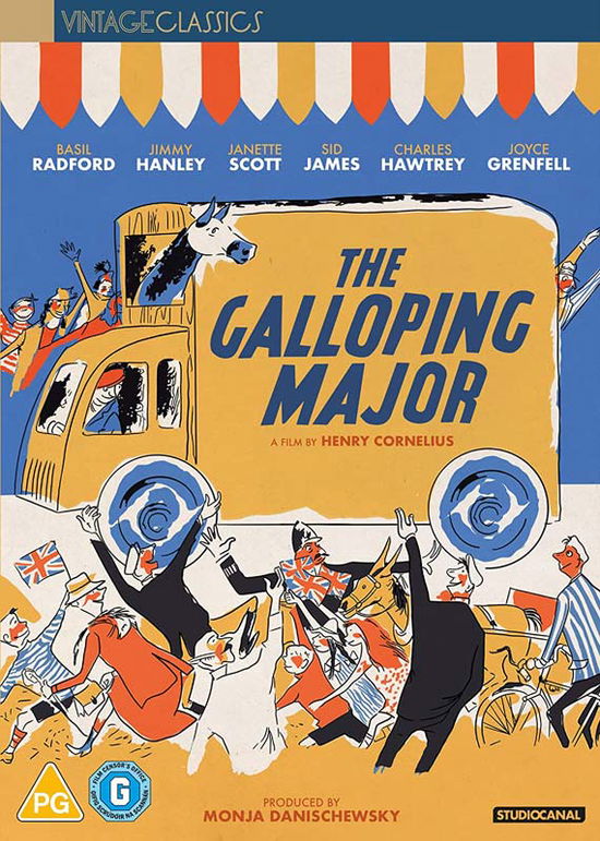 The Galloping Major - Galloping Major - Elokuva - Studio Canal (Optimum) - 5055201848765 - maanantai 8. elokuuta 2022