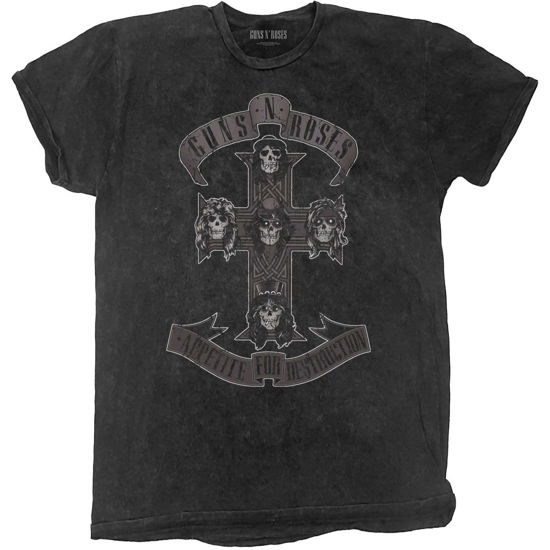 Guns N' Roses Kids T-Shirt: Monochrome Cross (Wash Collection) (1-2 Years) - Guns N Roses - Fanituote -  - 5056561077765 - 