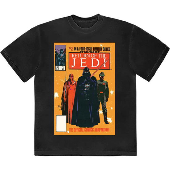 Star Wars Unisex T-Shirt: Return Of The Jedi Comic Cover - Star Wars - Fanituote -  - 5056737227765 - tiistai 23. tammikuuta 2024