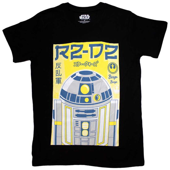 Cover for Star Wars · Star Wars Unisex T-Shirt: R2-D2 Japanese (T-shirt) [size S] (2024)