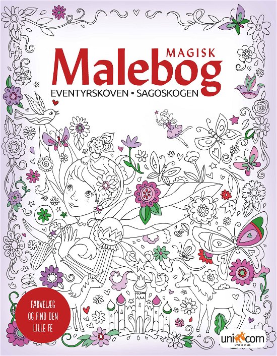 Cover for Magisk Malebog - Eventyrskoven (Pocketbok) [2:a utgåva] (2023)