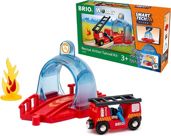 BRIO World 33976 Smart Tech Sound Feuerwehreinsatz - Brio - Merchandise - Brio - 7312350339765 - 8. februar 2024