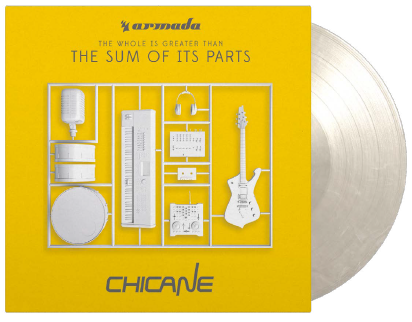 Cover for Chicane · Whole Is Greater Than The Sum Of Its Parts (LP) [Limited White Marbled Vinyl edition] (2023)