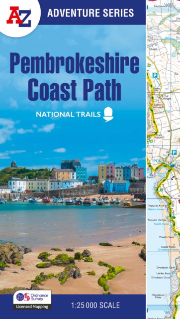 Pembrokeshire Coast Path: With Ordnance Survey Mapping - A -Z Adventure Series - A-Z Maps - Books - HarperCollins Publishers - 9780008727765 - March 13, 2025