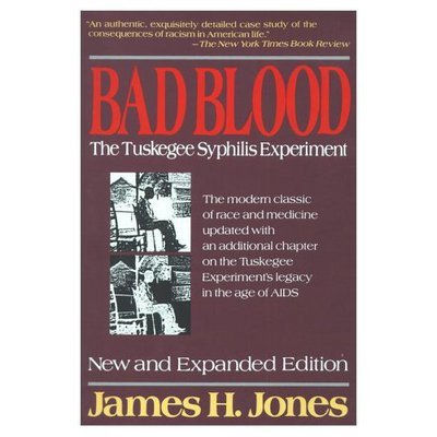 Cover for James H. Jones · Bad Blood (Taschenbuch) [New and expanded edition] (1992)
