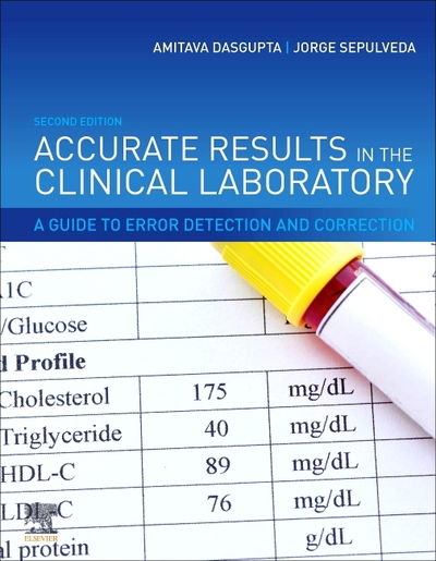 Cover for Dasgupta · Accurate Results in the Clinical Laboratory: A Guide to Error Detection and Correction (Hardcover Book) (2019)