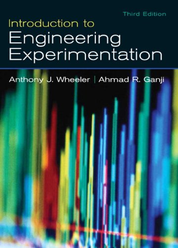 Cover for Ahmad R. Ganji · Introduction to Engineering Experimentation (3rd Edition) (Hardcover Book) (2009)
