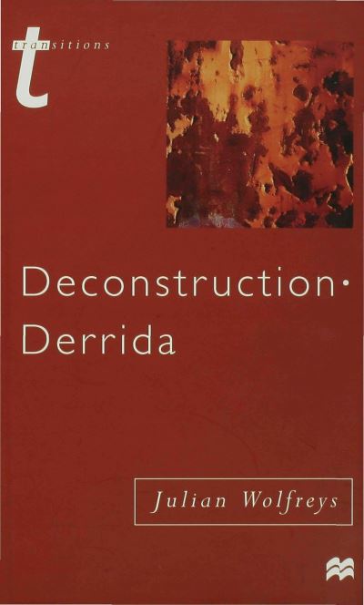 Cover for Julian Wolfreys · Deconstruction - Derrida (Hardcover Book) (1998)