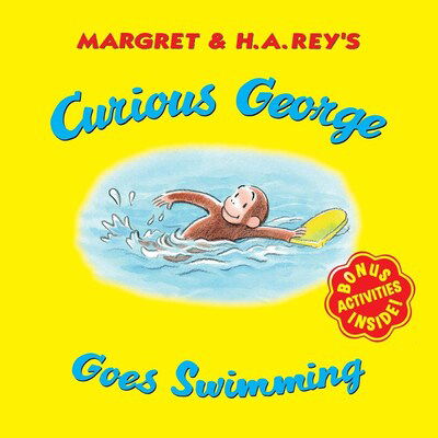 Curious George Goes Swimming - Curious George - H. A. Rey - Kirjat - HarperCollins Publishers Inc - 9780358242765 - tiistai 2. kesäkuuta 2020