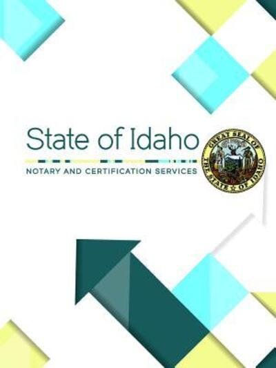 Cover for Idaho Secretary of State · Idaho Notary Public Handbook (Paperback Bog) (2019)