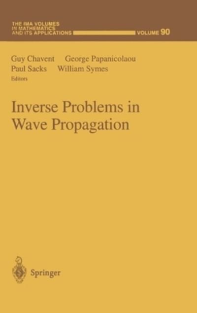 Cover for Inverse problems in wave propagation (Bok) (1997)