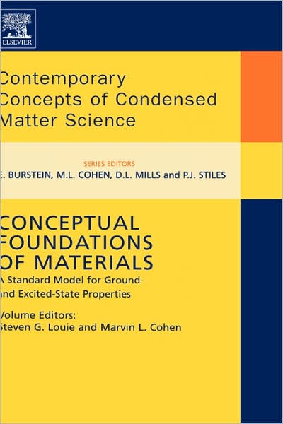 Conceptual Foundations of Materials: A Standard Model for Groundand Excited-State Properties - Contemporary Concepts of Condensed Matter Science - Steven G Louie - Books - Elsevier Science & Technology - 9780444509765 - September 20, 2006