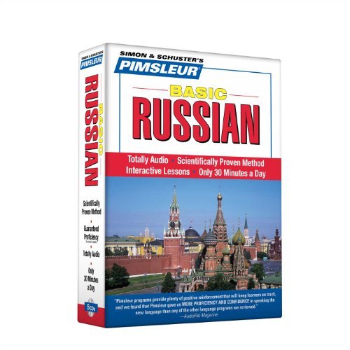 Cover for Pimsleur · Russian, Basic: Learn to Speak and Understand Russian with Pimsleur Language Programs (Audiobook (CD)) [3rd Edition, 10 Lessons edition] (2005)