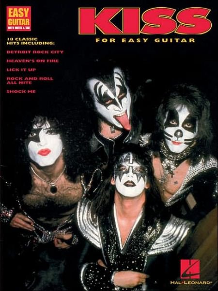 Cover for Kiss · Kiss for Easy Guitar (Paperback Bog) (1995)