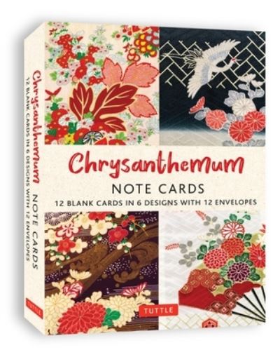 Chrysanthemums, 12 Note Cards: 12 Blank Cards in 6 Lovely Designs (2 each) with 12 Patterned Envelopes -  - Libros - Tuttle Publishing - 9780804857765 - 24 de septiembre de 2024