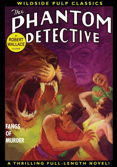 Cover for Robert Wallace · The Phantom Detective (Fangs of Murder) (Paperback Book) (2008)