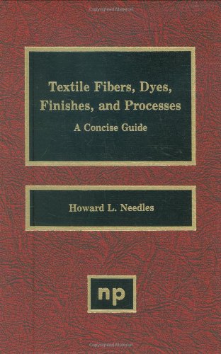 Cover for Howard L. Needles · Textile Fibers, Dyes, Finishes and Processes: A Concise Guide (Hardcover bog) (1986)
