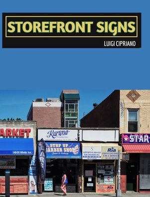 Cover for Luigi Cipriano · Storefront Signs (Hardcover Book) (2021)