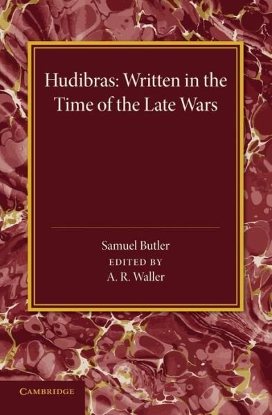 Cover for Samuel Butler · Hudibras: Written in the Time of the Late Wars (Paperback Book) (2014)