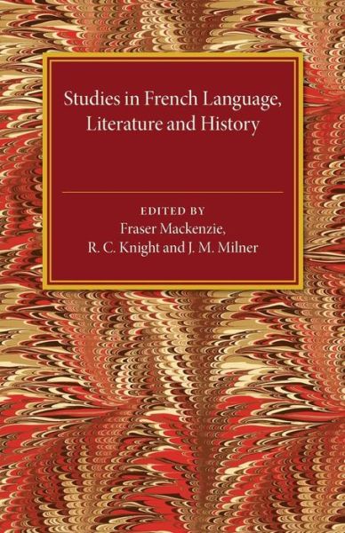 Cover for Fraser Mackenzie · Studies in French Language Literature and History (Paperback Book) (2015)