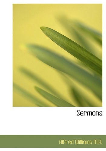 Cover for Alfred Williams · Sermons (Gebundenes Buch) (2009)