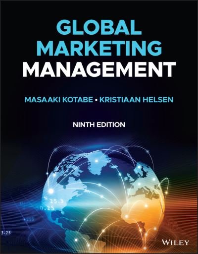 Cover for Kotabe, Masaaki (Mike) (The University of Texas at Austin) · Global Marketing Management (Taschenbuch) (2022)