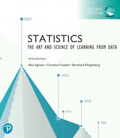 Cover for Alan Agresti · Statistics: The Art and Science of Learning from Data, Global Edition (Paperback Bog) (2022)