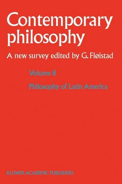 Cover for Iip · Philosophy of Latin America - Contemporary Philosophy: A New Survey (Hardcover Book) [2003 edition] (2003)