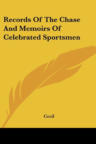 Cover for Cecil · Records of the Chase and Memoirs of Celebrated Sportsmen (Pocketbok) (2006)