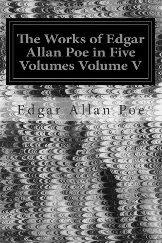Cover for Edgar Allan Poe · The Works of Edgar Allan Poe in Five Volumes Volume V: the Raven Edition (Paperback Bog) (2014)