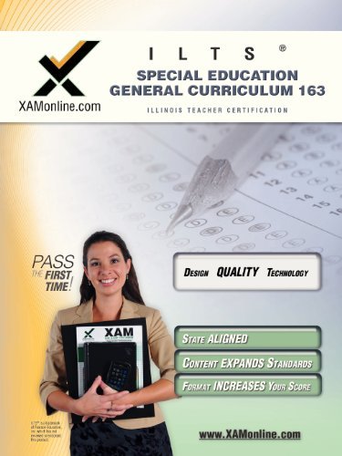 Cover for Sharon Wynne · Ilts Special Education General Curriculum Test 163 Teacher Certification Test Prep Study Guide (Pocketbok) (2008)