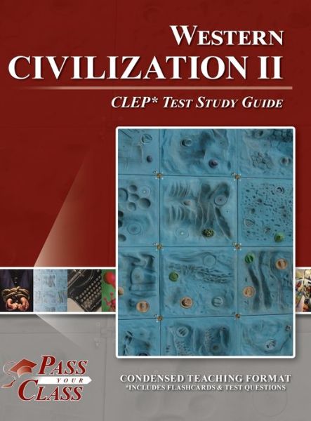 Cover for Passyourclass · Western Civilization 2 CLEP Test Study Guide (Hardcover Book) (2022)