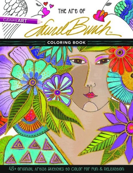 Cover for Laurel Burch · The Art of Laurel Burch Coloring Book (Paperback Bog) (2016)
