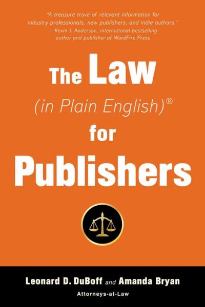 Cover for Leonard D. Duboff · The Law (in Plain English) for Publishers - In Plain English (Paperback Book) (2019)