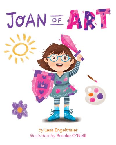 Cover for Lesa Engelthaler · Joan of Art (Gebundenes Buch) (2024)