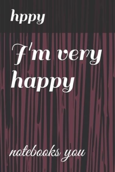 Cover for Hppy · I'm very happy (Paperback Book) (2019)