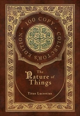 Cover for Titus Lucretius · The Nature of Things (100 Copy Collector's Edition) (Hardcover Book) (2020)