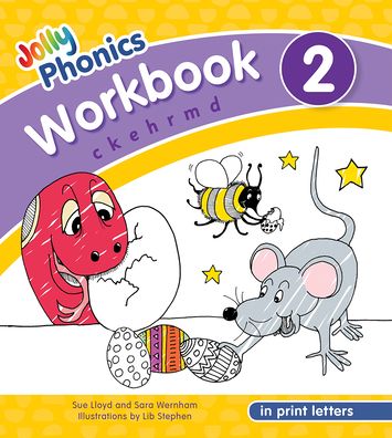 Cover for Sue Lloyd · Jolly Phonics Workbook 2: In Print Letters (American English edition) - Jolly Phonics Workbooks, Set of 1-7 (Paperback Book) [American English edition] (2020)