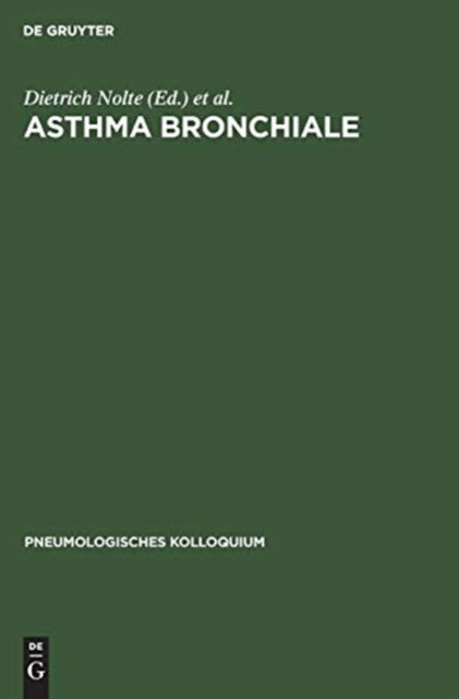 Cover for Dietrich Nolte · Asthma Bronchiale (Book) (1988)