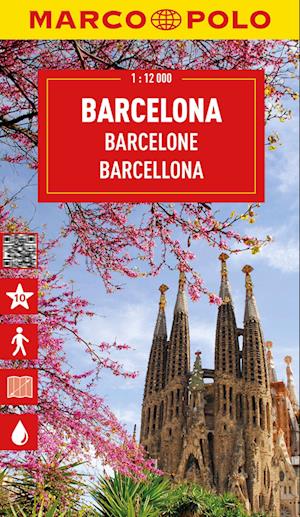 Cover for Marco Polo · Barcelona Marco Polo City Map - Marco Polo Maps (Map) (2025)